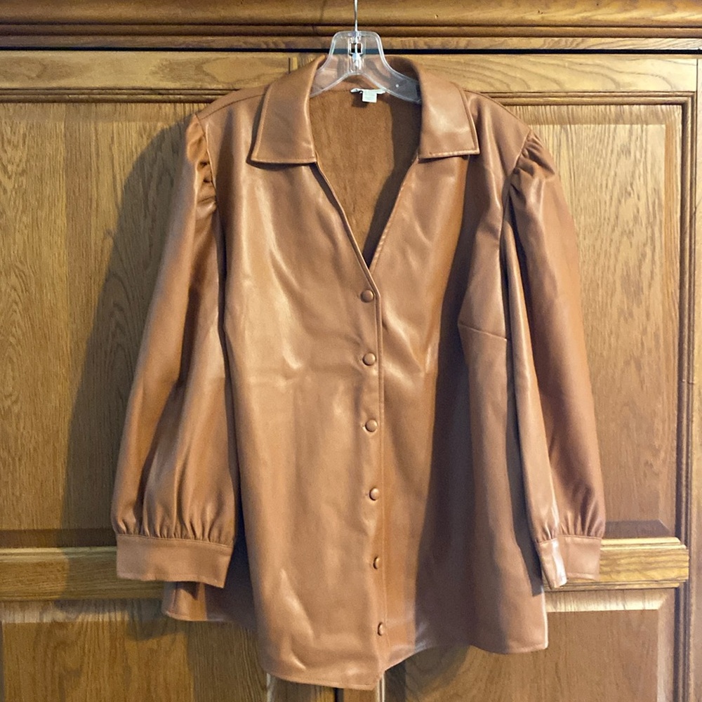 Cato Polyurethane Jacket. EUC.
